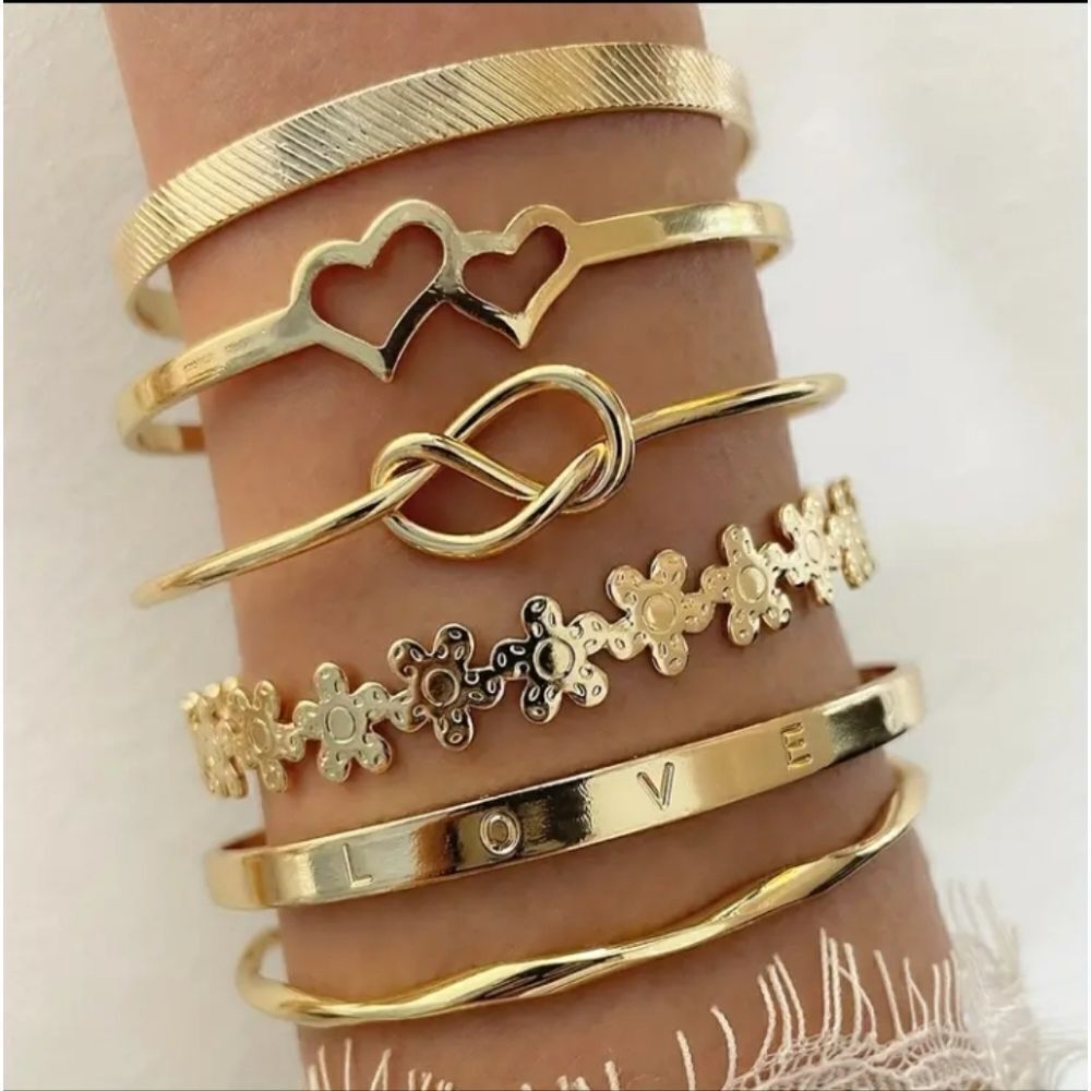 3 For 26 - Multi layer Love Heart bracelet set